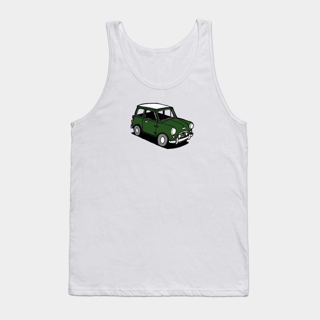 1966 Mini Cooper Tank Top by William Gilliam